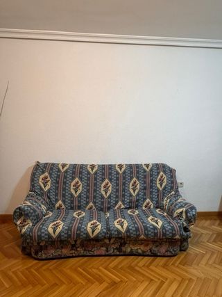 Sofá 2 plazas estampado