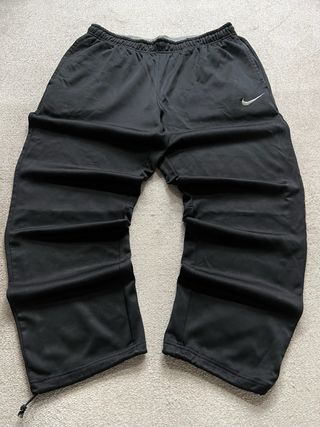 Pantalón Ancho de Chándal Nike Negro
