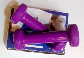 Juego Mancuernas Vinilo 0.5 Kg Soft Jim