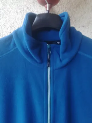 Giacca CMP pile blu petrolio