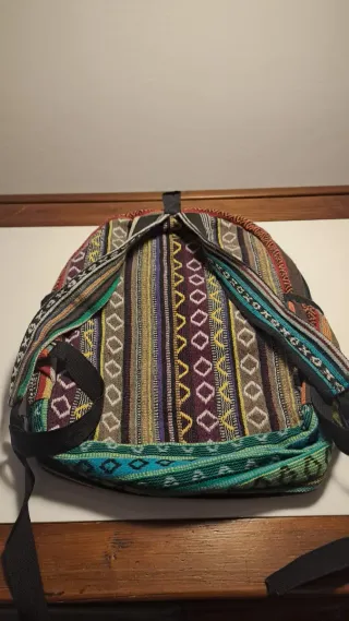 Zaino patchwork colorato