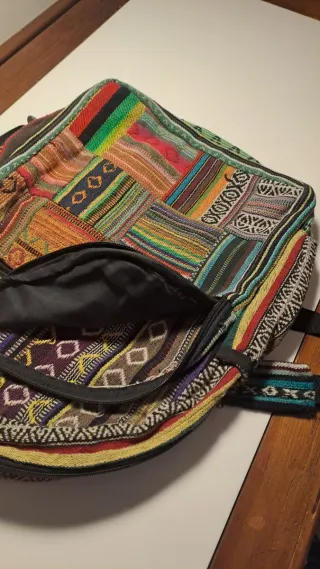 Zaino patchwork colorato