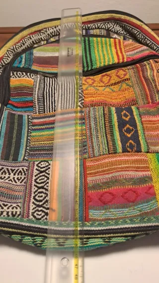 Zaino patchwork colorato