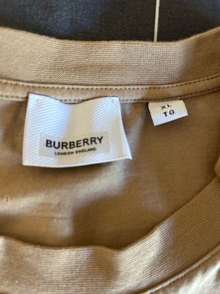 Camiseta Burberry Beige Talla XL