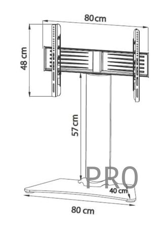 Soporte de TV VCM V-17831