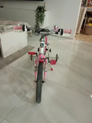 Bicicleta infantil 16 rosa
