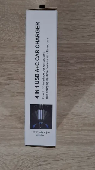 Cargador Coche MIUSB 4 en 1 18W USB A+C