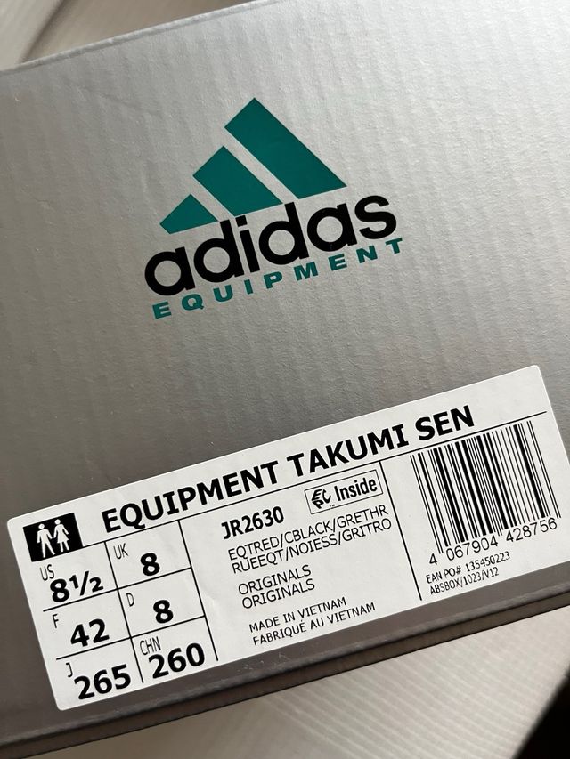 Adidas EQT Takumi SEN 42 EU