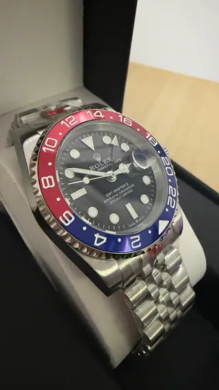 Rolex GMT-Master II Rojo/Azul Acero