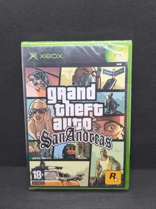 GTA San Andreas XBOX PAL ESPAÑA PRECINTADO