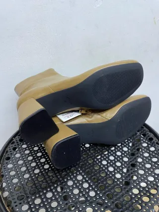 Botines beige/marrón talla 36 sin estrenar