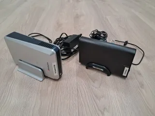 2 Discos Duros Externos Iomega y Verbatim