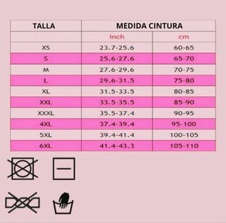 Faja Cinturilla Látex Negra