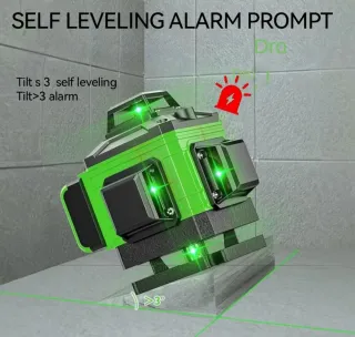 Nivel láser autonivelante 360° alta precisión