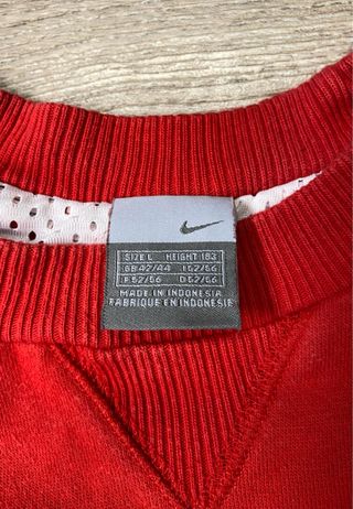 Sudadera Nike Roja Vintage