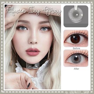 Lentillas Queen Icy Gray grises
