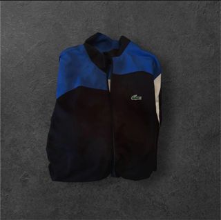 Felpa Lacoste blu e nera