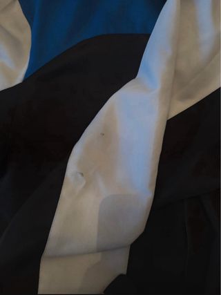 Felpa Lacoste blu e nera