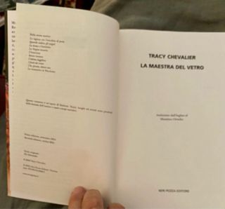 La vergine azzurra   La maestra del vetro