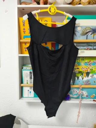 Bañador/Body Oysho Talla M Negro