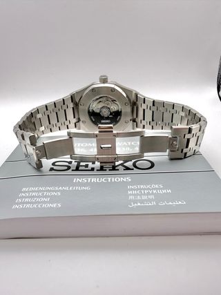 Seiko Mod Royal Oak Negro