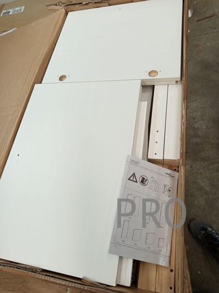 Aparador blanco madera pino vidaXL - 160cm