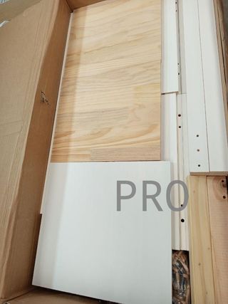 Aparador blanco madera pino vidaXL - 160cm