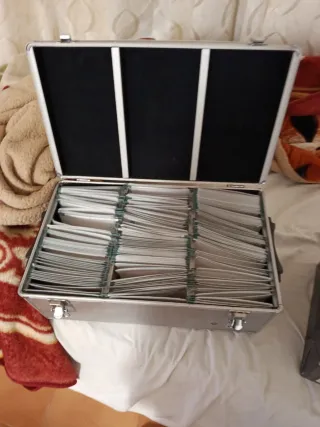 Caja Aluminio CDs/DVDs Nueva