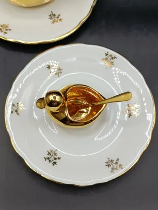 Juego de especieros, sal, pimienta Limoges