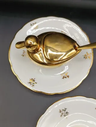 Juego de especieros, sal, pimienta Limoges