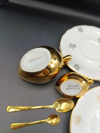 Juego de especieros, sal, pimienta Limoges