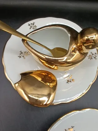 Juego de especieros, sal, pimienta Limoges