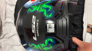 Casco de moto LS2 con micrófono talla L ￼