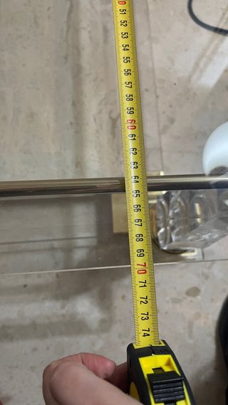 Mesa comedor cristal dorado 70x70cm