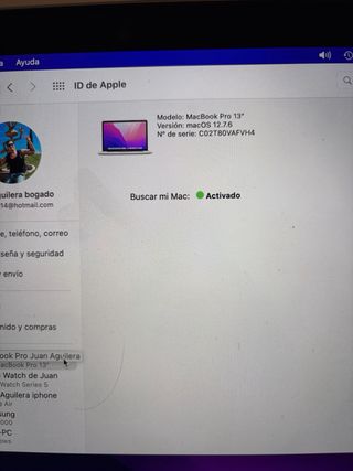 MacBook Pro 13 macOS 12.7.6