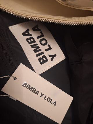 Bolso Capazo Grande Beige BIMBA Y LOLA