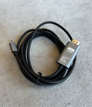 Cable USB-C  HDMI 4K UHD para ver en tele tu movíl