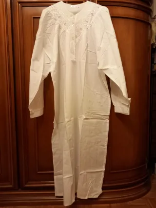 Camicia da notte cotone L Made in Italy