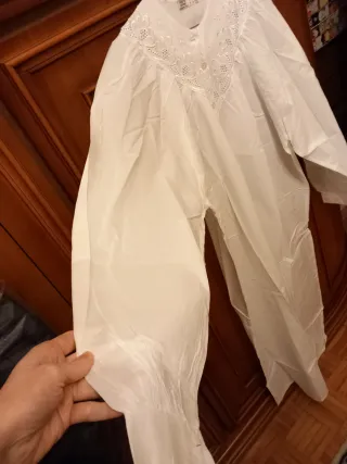 Camicia da notte cotone L Made in Italy