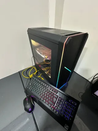 Ordenador de sobremesa.