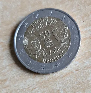 Moneda 2 Euros Elisee Vertrag