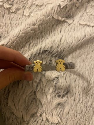 Pulsera Tous Oro y Acero Osos Sweet Dolls