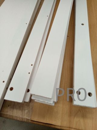 Cubierta radiador blanco vidaXL -madera