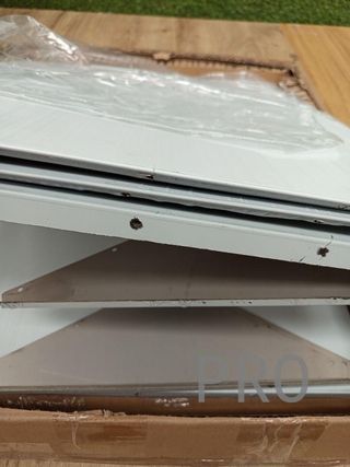 vidaXL Jardinera hexagonal de acero