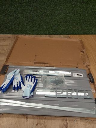 Macetero metálico gris - Jardinera