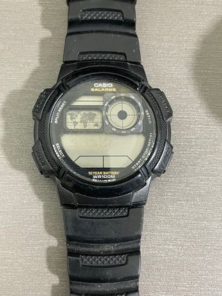 Reloj Casio Negro