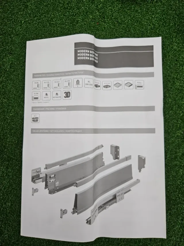 Cajones GTV Modern Box Pro