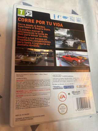 Need for Speed The Run Wii