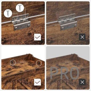 Puff de Almacenamiento - LSB060T01 - VASAGLE