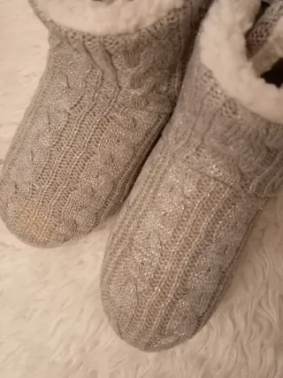 Zapatillas de casa borreguito (38/39)